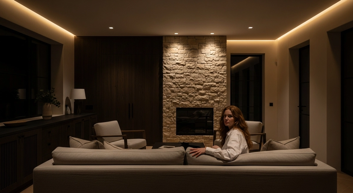 リビングの間接照明を活かすための設計手順