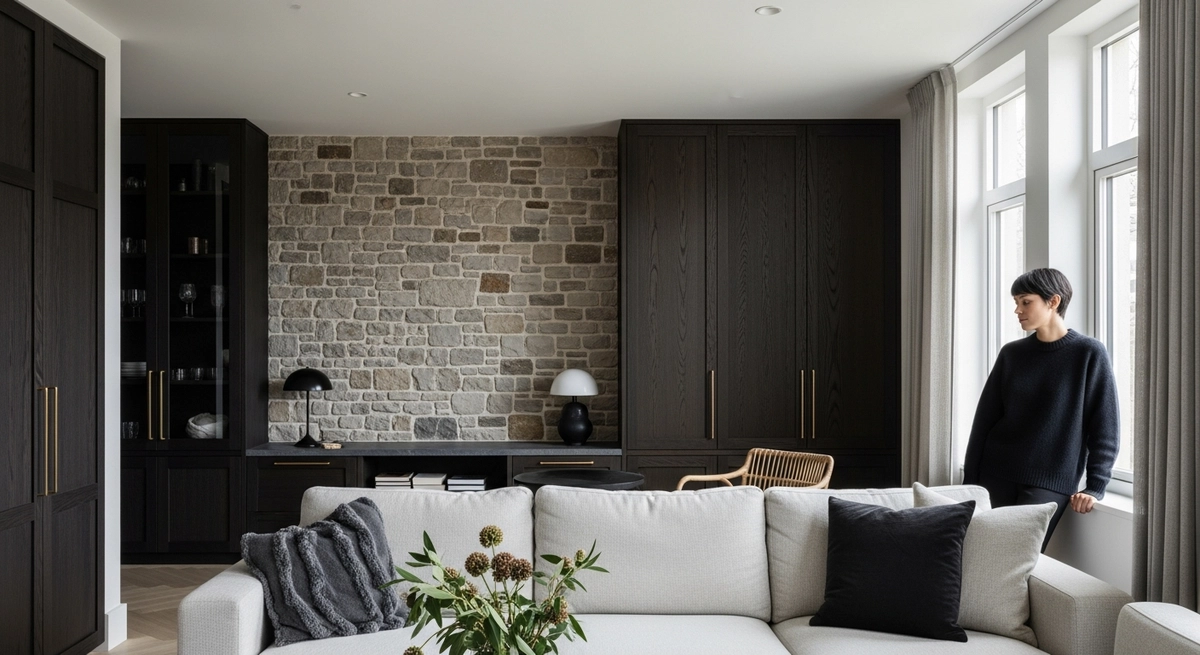 滞在する空間だから安息とフォーカルの両立が要る