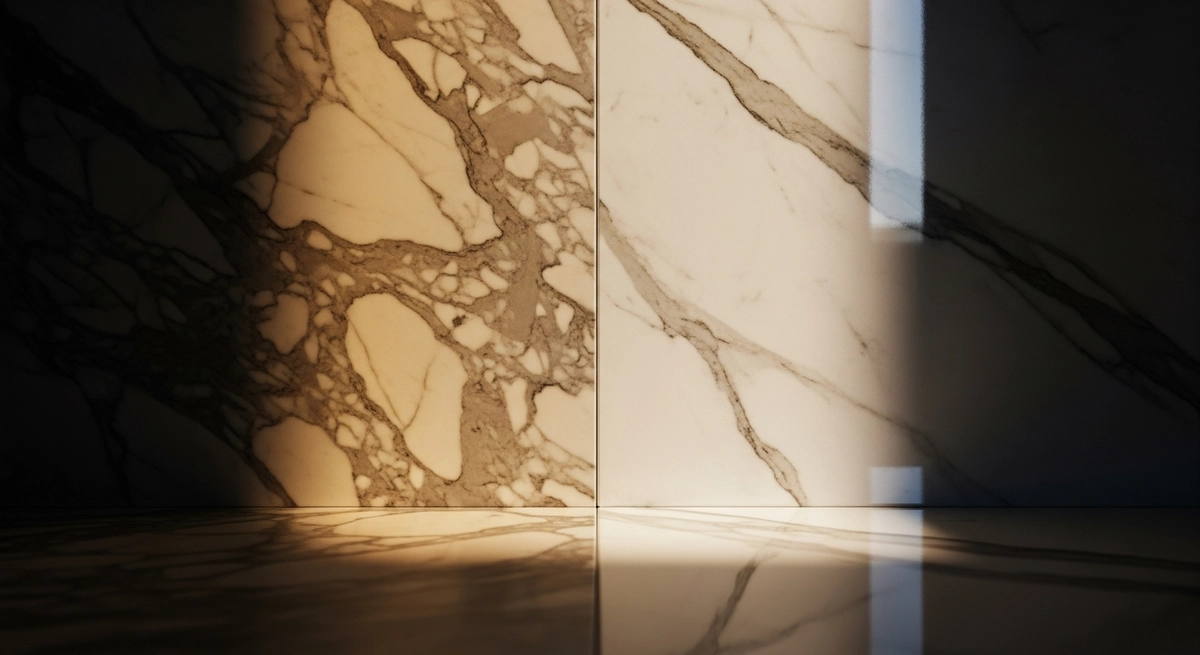 模様と光沢で判断する見分け方