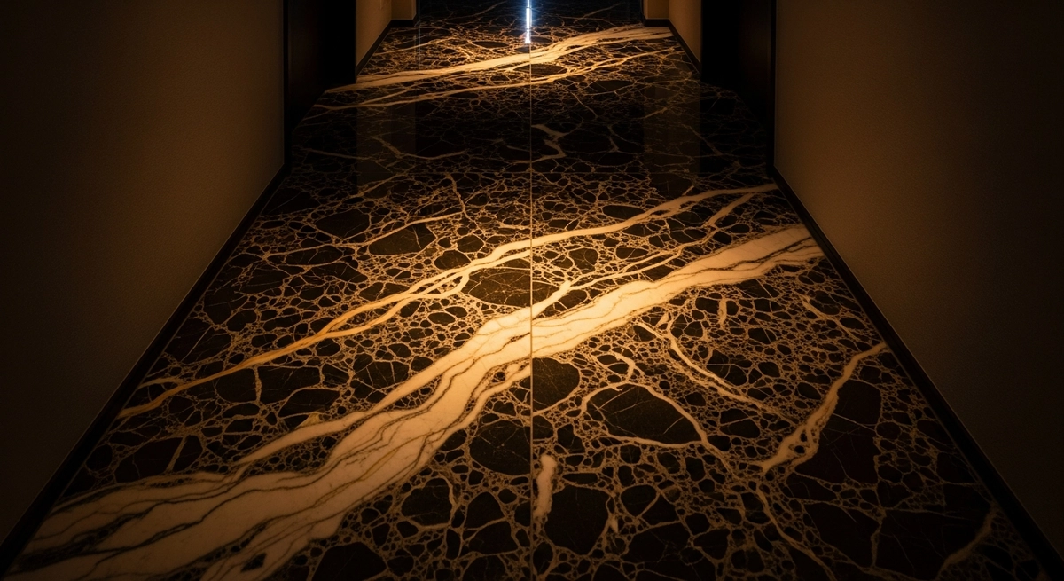 大理石の模様が生まれる理由