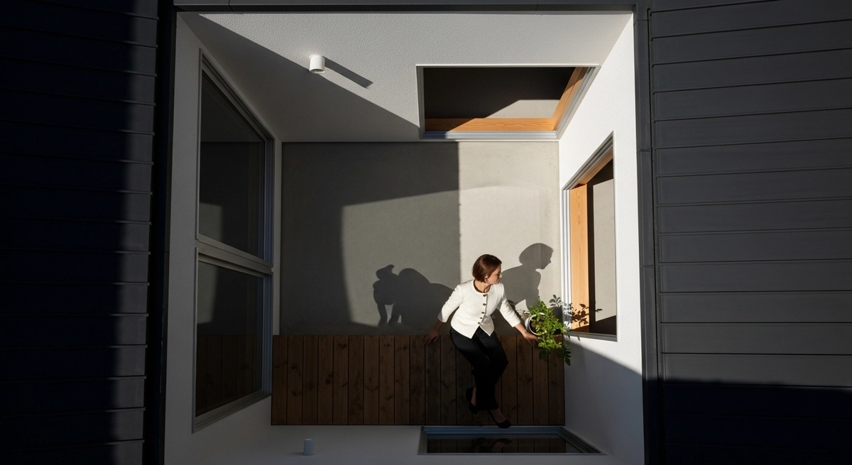 建ぺい率60%の土地で中庭を作る場合の考え方